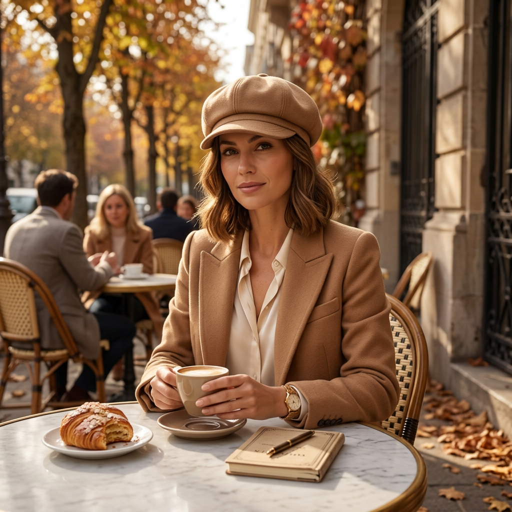 Café Autumn Morning Lifestyle